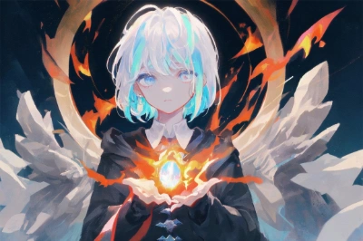 ＊少女はなにか うけとってほしいように見える