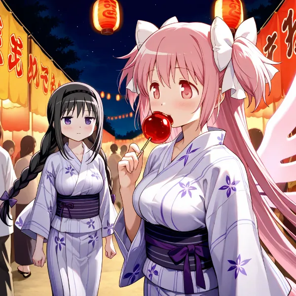 夏祭りの甘い秘密の約束