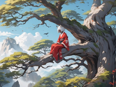 樹上