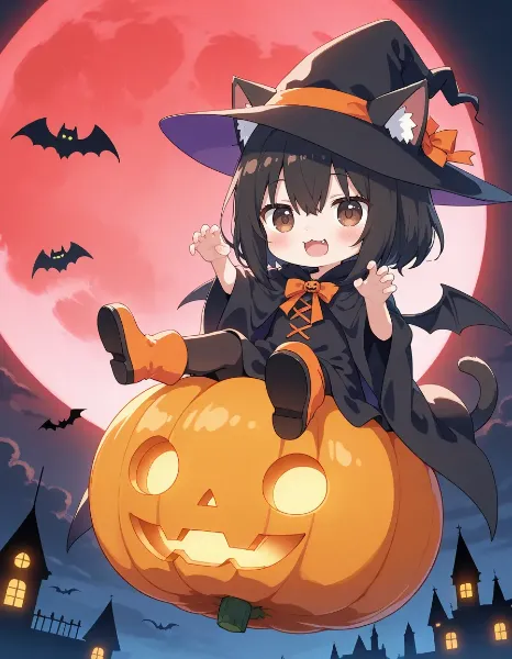 ハロウィン🎃ヘタちゃんニャ♪