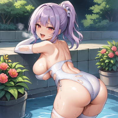 水着のお姉さん