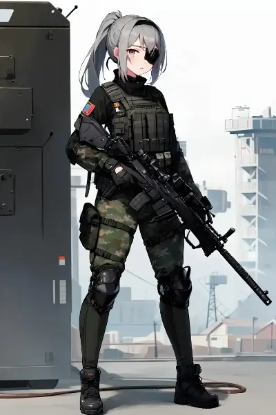 彼女は今日もどこかの戦場にいる