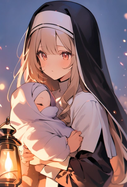 シスターちゃんが持っていた写真