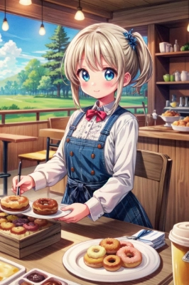 ドーナツ食べ放題