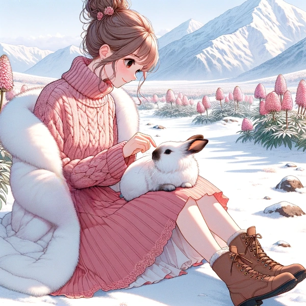 ヒマラヤユキノシタの花の精