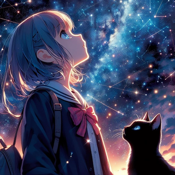 星が満ち降る夜更けに...🌠