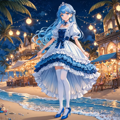夕暮れの海