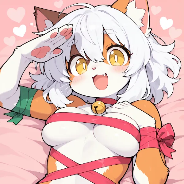 ラッピングねこさま