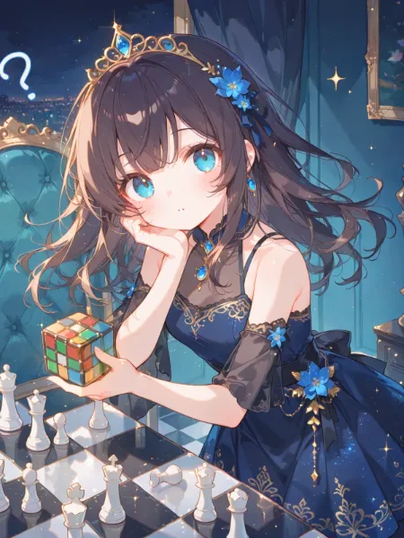 お嬢様はパズルが苦手