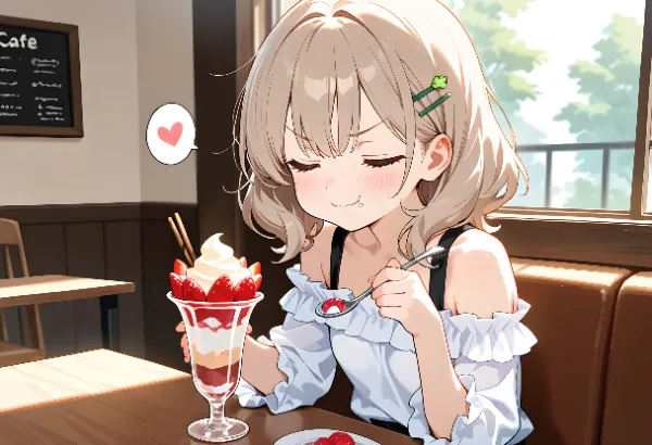 【パフェ】休日の楽しみ