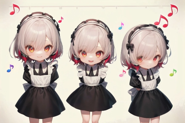 音楽とメイドちゃん⑤