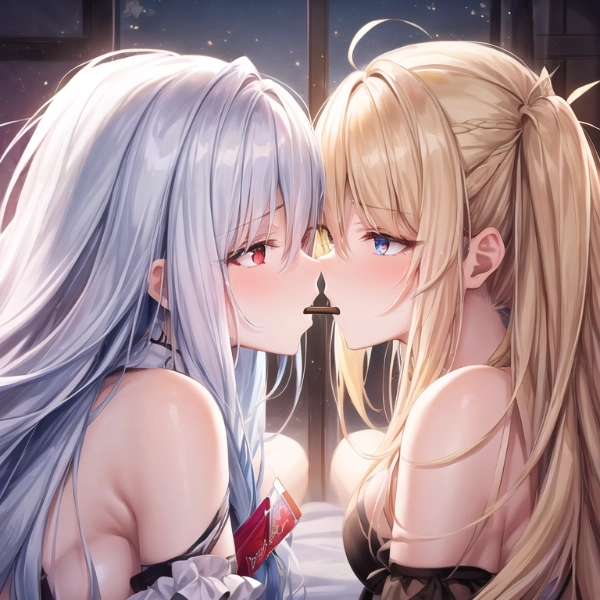 練習(ご主人様と三人のメイド　ポッキーの日)