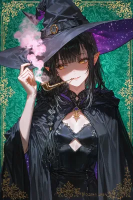 魔女の紫煙