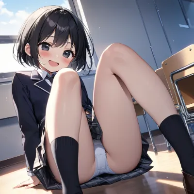 黒髪の女の子3