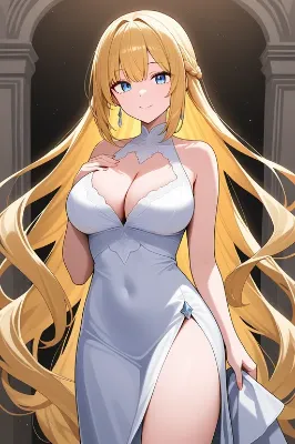 金髪の美女