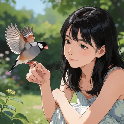 手のり文鳥