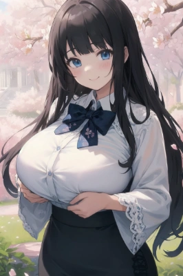 清楚系爆乳彼女