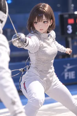 フェンシング女子