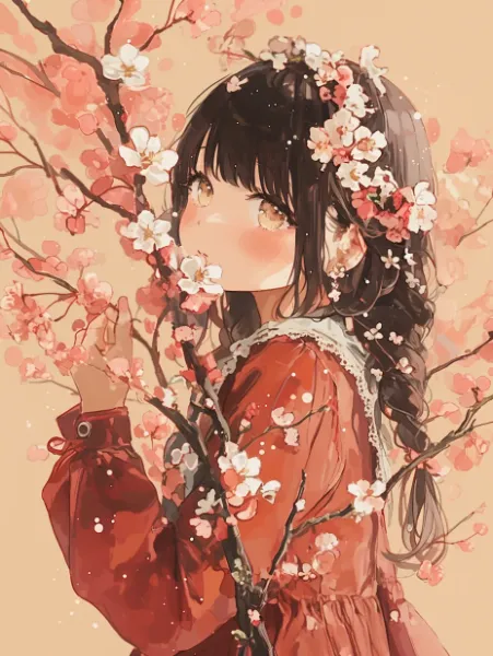 梅花。