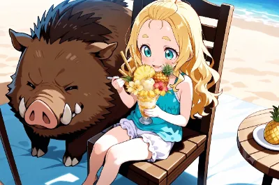 アイピク島のおでこちゃん