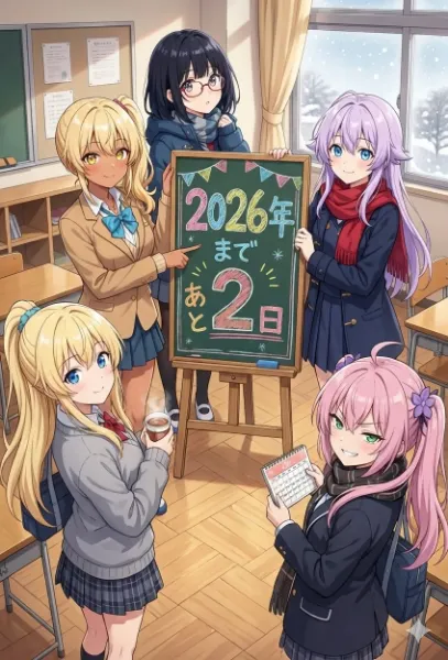 カウントダウンボード 学校