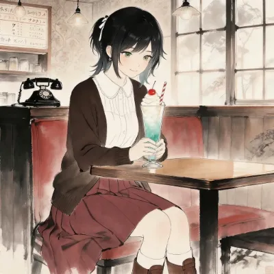 アイスクリームソーダ