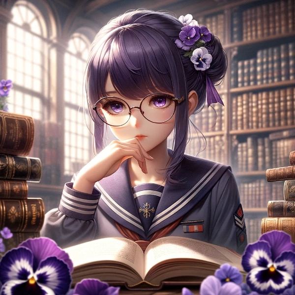 パンジー（紫）