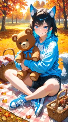 🐺 テディベア 〜こいつ、意外といいヤツじゃん！〜🧸🐺💙