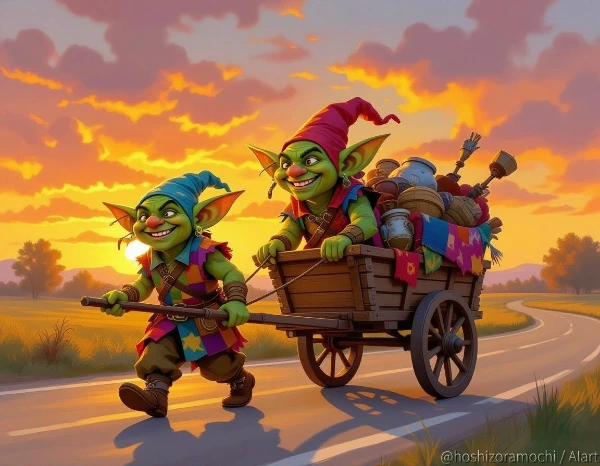 商魂の旅人：ゴブリン商人