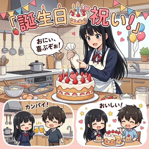 誕生日祝い！(img)