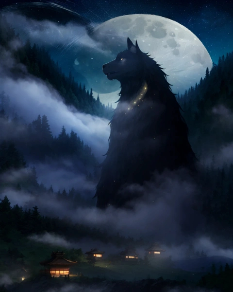 夢想伝承図/山神様御来臨之伝