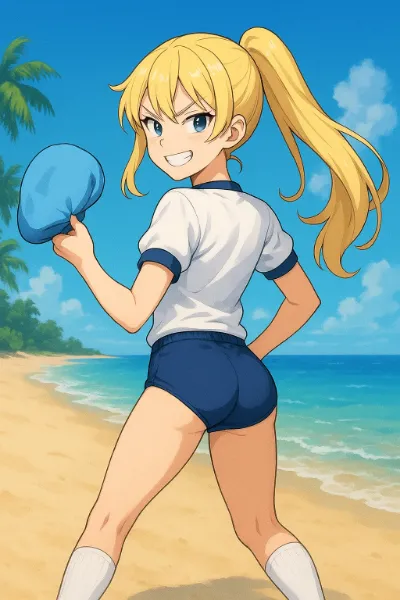 アイピク島・真夏の午後にて