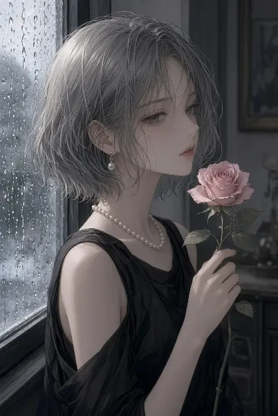 1輪のバラ🌹
