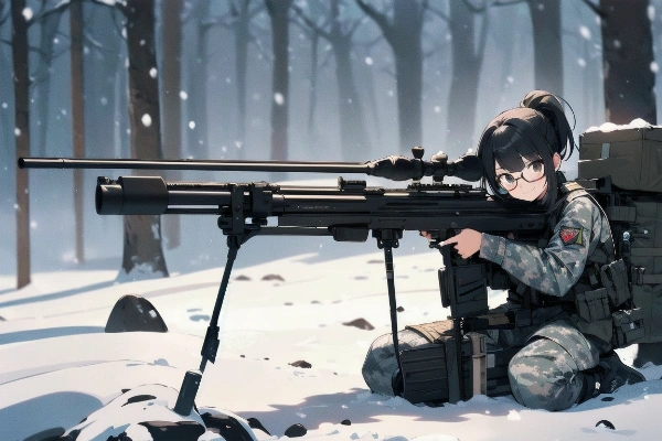 遠距離型狙撃ライフル