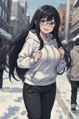 雪の日