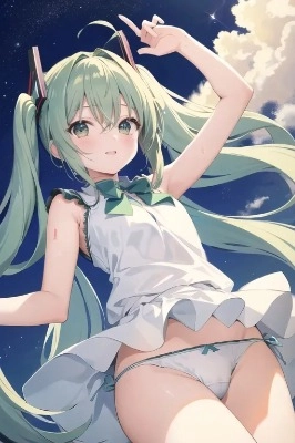 初音ミクさん　ガチバンッ