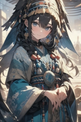シャーマンの女の子