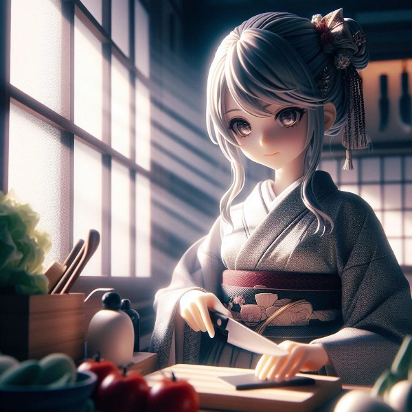 早朝の厨房…仕込み