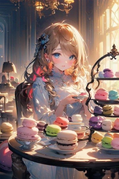 アフタヌーンティーは貴族の嗜みですわ♪