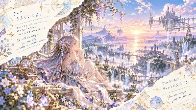 天空の少女と輝く未来への一歩