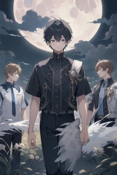 月夜に集いし男子高校生達（６枚）その1