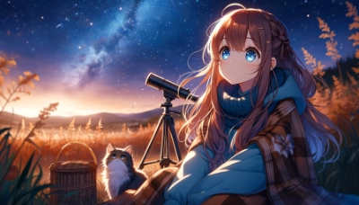 秋の天体観測
