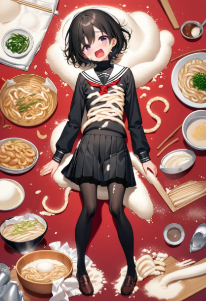 赤vs青！今日はナニ(72)の日？手打ちうどんまな板チャレンジ！赤の部