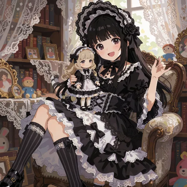ドール系ゴスロリ