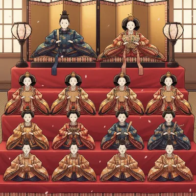 雛壇の秘密の調べ