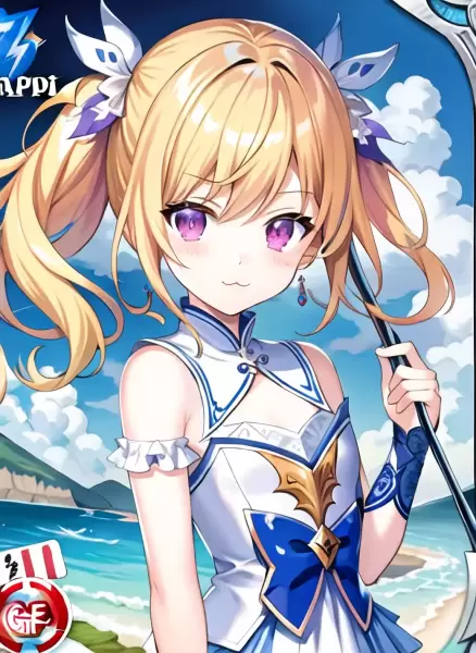 カードゲーム風イラスト