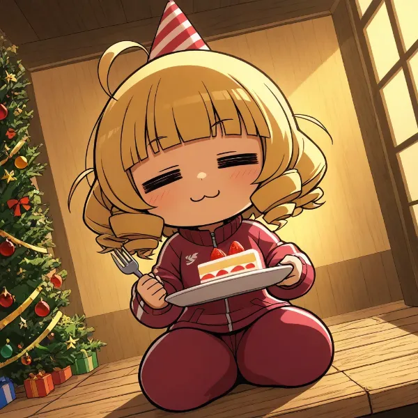 メリークリスマス・イブですわ…