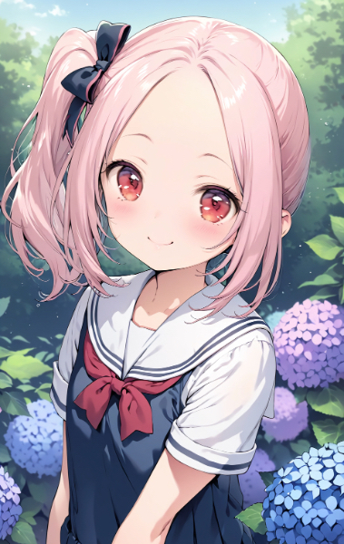 センター分け