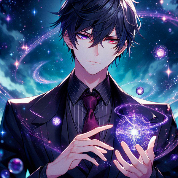 オッドアイな、黒髪短髪男性★その1(5枚)