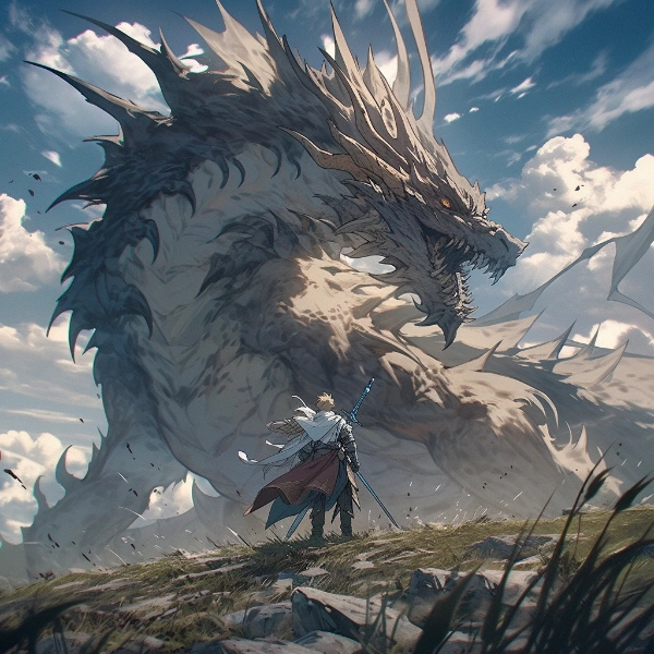 騎士とドラゴン